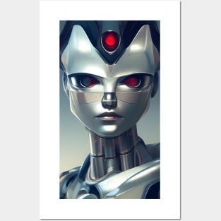 Titanium Robot Posters and Art